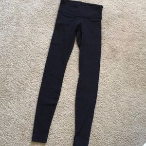 Black lululemon leggings {size 2}